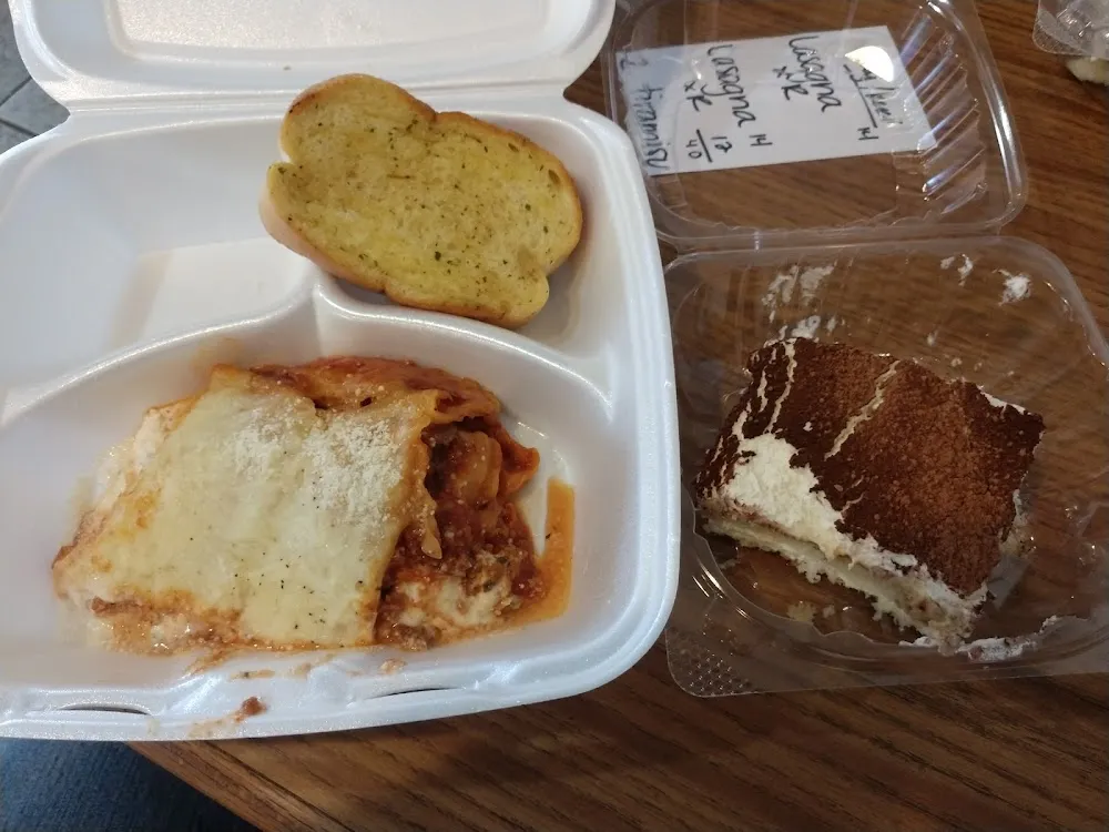 Lasagna and Tiramisu