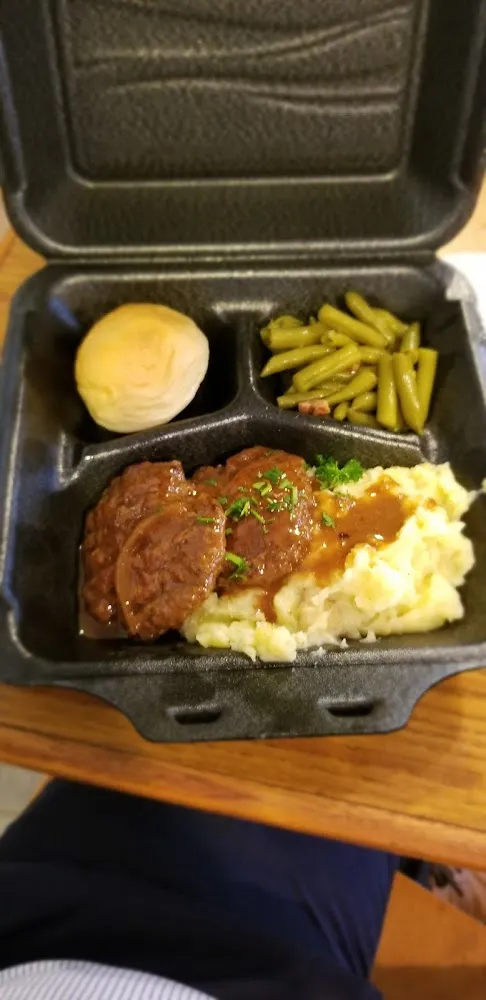 Salisbury Steak Mashed Potatoes
